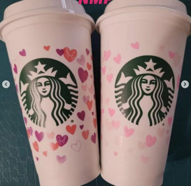 New Starbucks Valentines Cups 2025 Release Date Emylee Magdaia