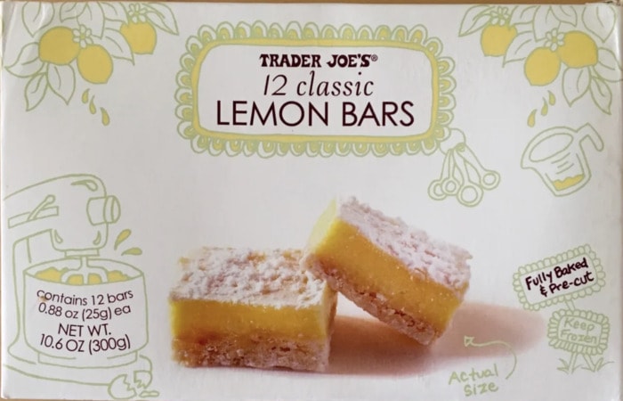 Trader Joe's Desserts - Lemon Bars