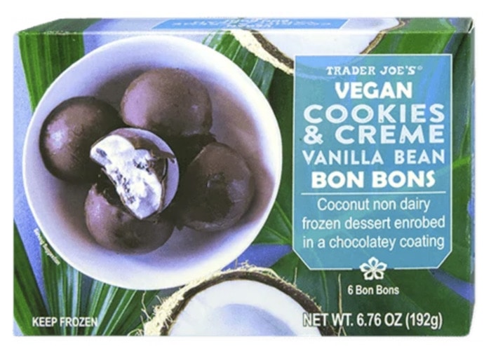 Trader Joe's Desserts - Cookies & Cream Bon Bons