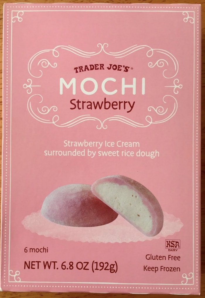 Trader Joes Mochi - Mochi Strawberry Ice Cream