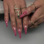 Valentine's Day Nail Designs 2022 - fire hearts