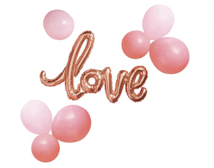 Target Valentine's Day 2022 - love balloons