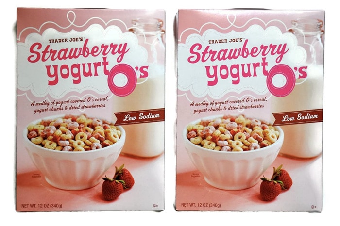 Valentine's Day Trader Joe's - Strawberry Yogurt O's