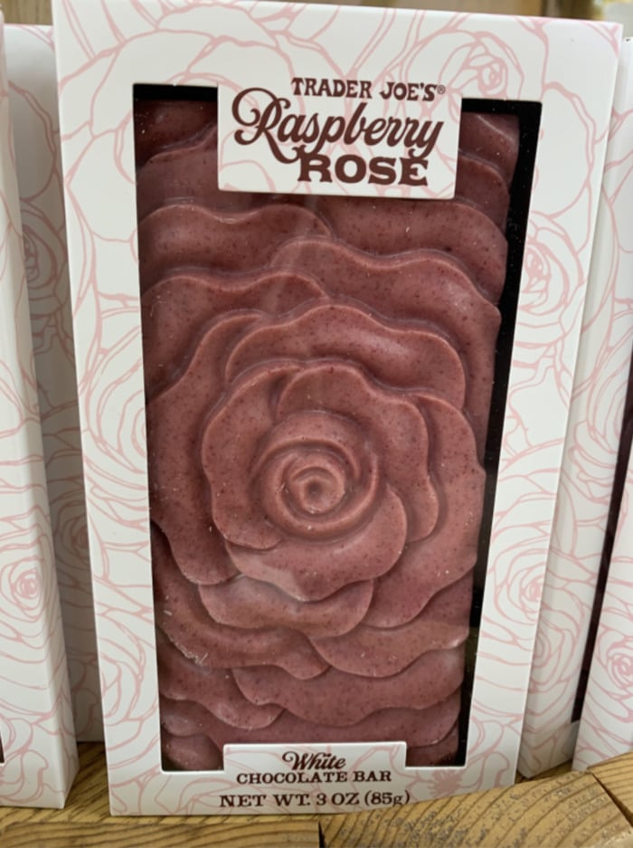 Valentine's Day Trader Joe's - Raspberry Rose Chocolate