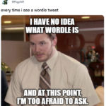 Wordle Memes - andy dwyer