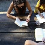 How to make friends as an adult - people reading outside