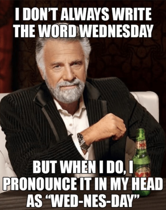 Hump Day Memes - pronounce wednesday
