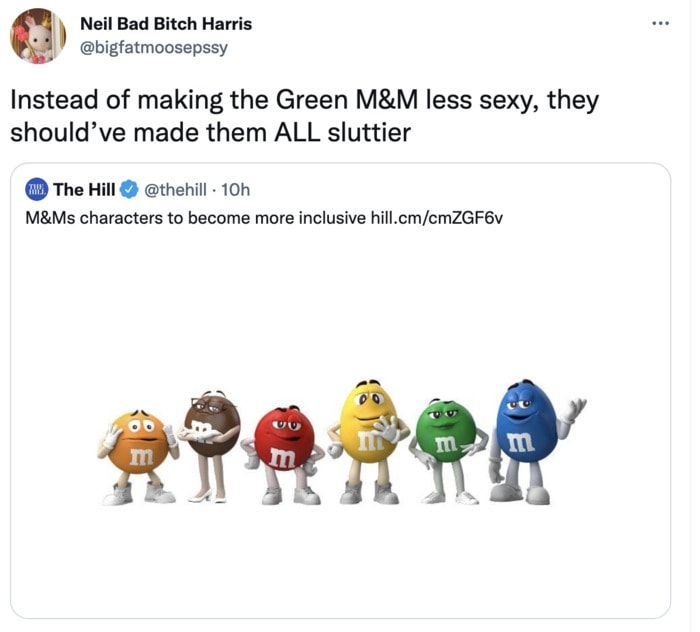 M&Ms Tweets Memes - sexy