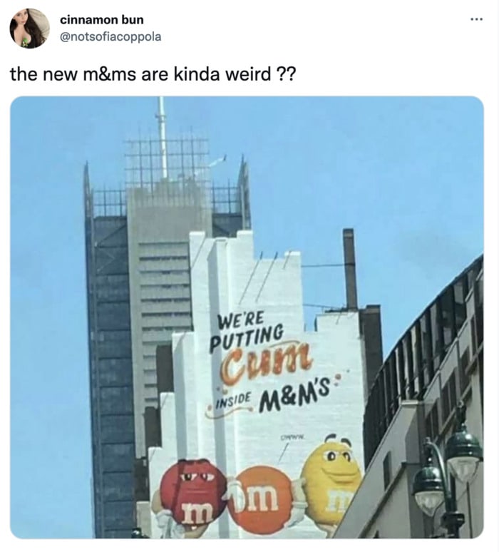 M&Ms Tweets Memes - new flavor