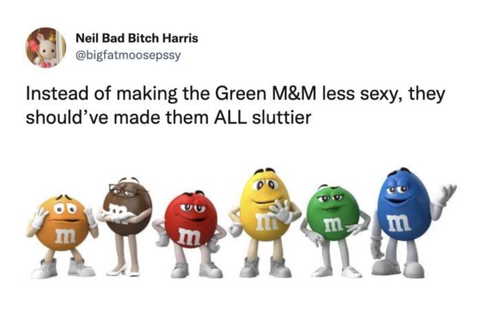 M&Ms Tweets Memes