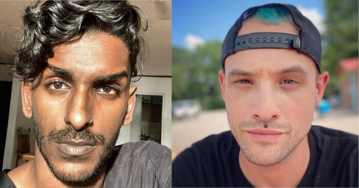 Nose Piercing Men