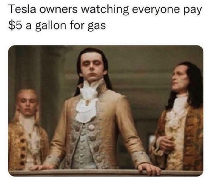 Best 2022 Memes - Tesla Gas Prices Memes