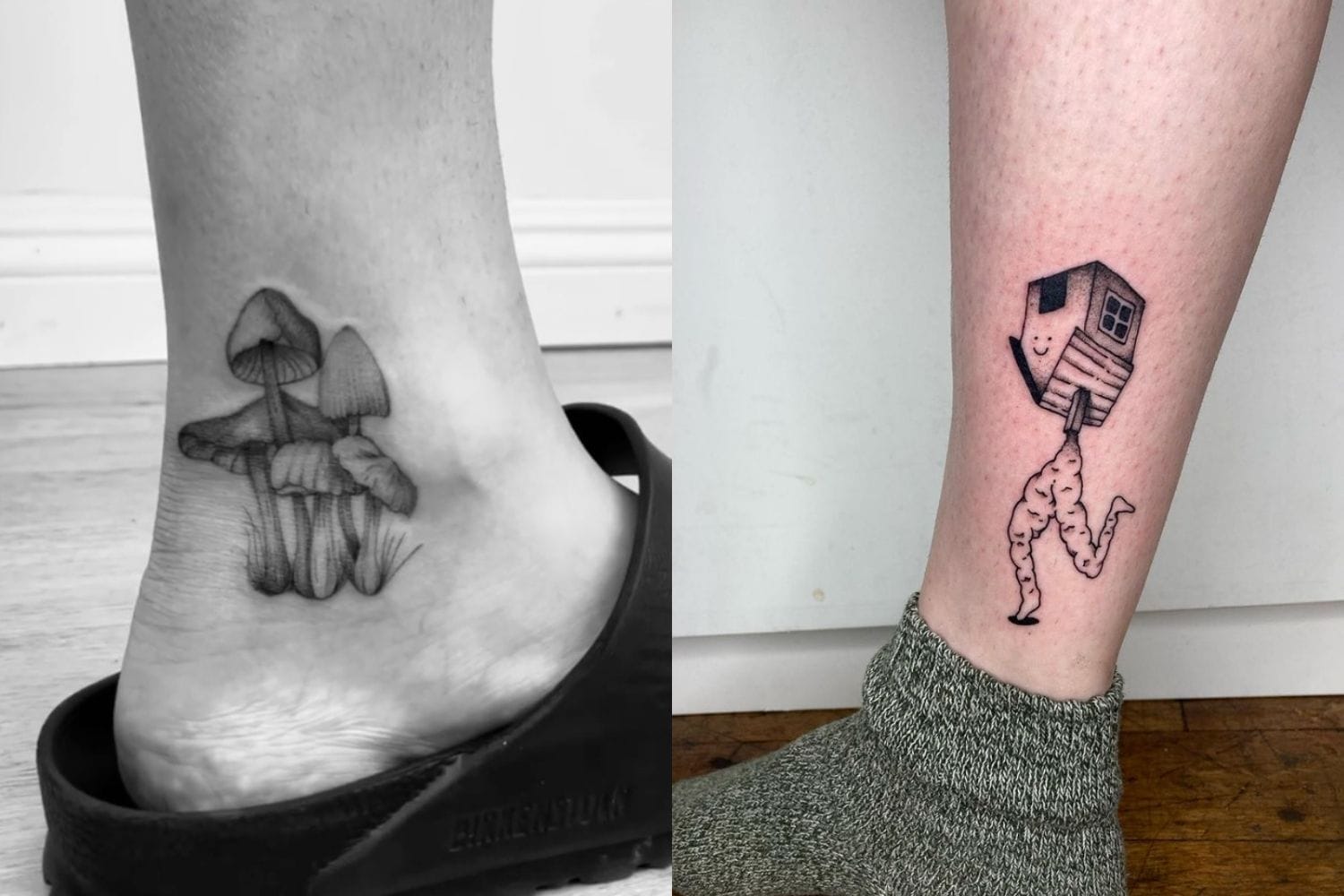 24 Ankle Tattoos to Inspire Next Ink Session - Let's Eat Cake