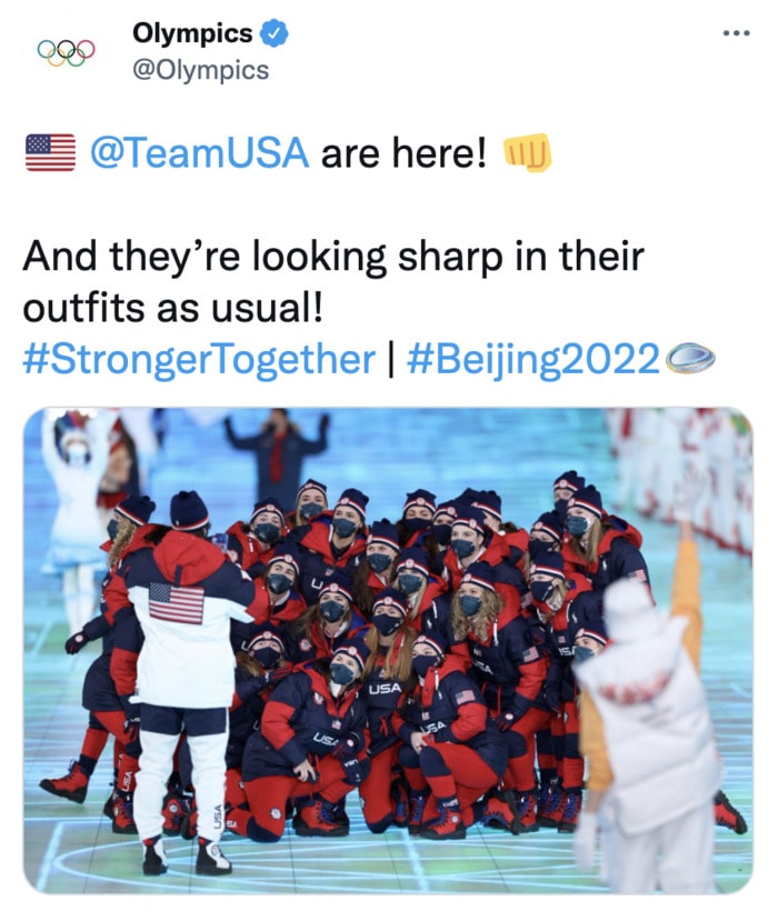 Beijing Olympics Tweets - Team USA