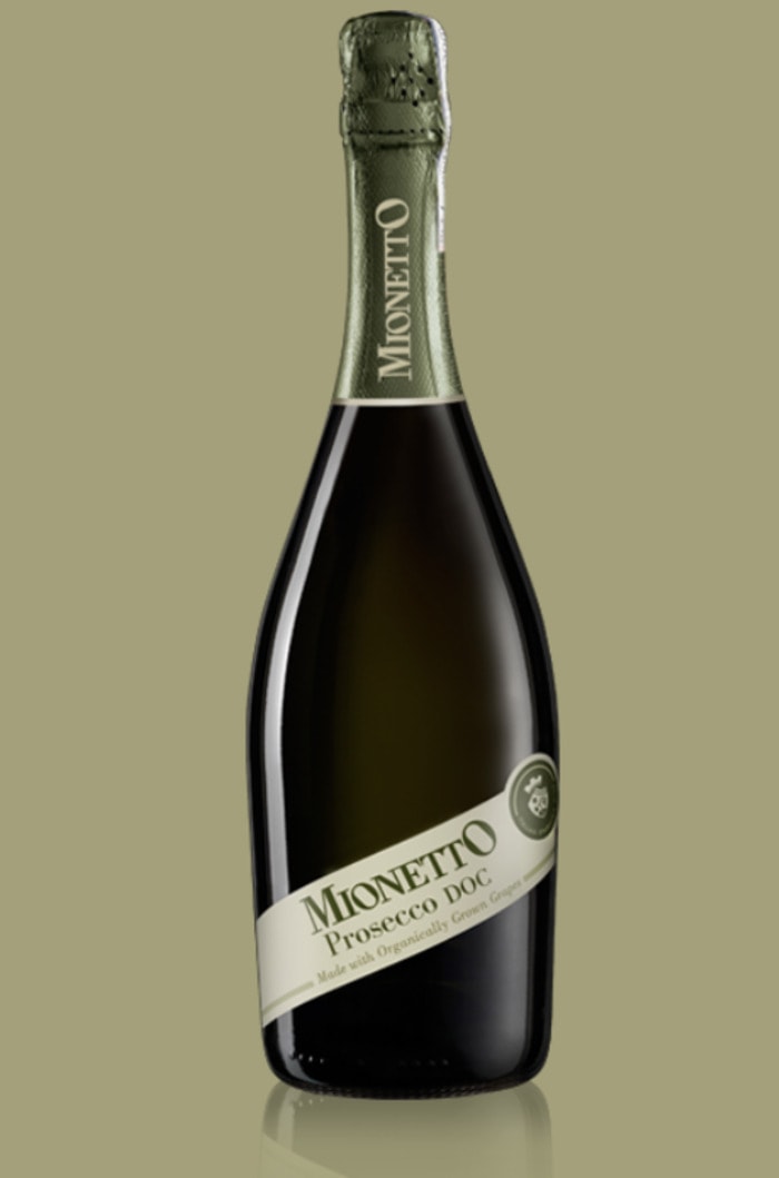 Best Champagne for Mimosas - Mionetto Organic Extra Dry Prosecco