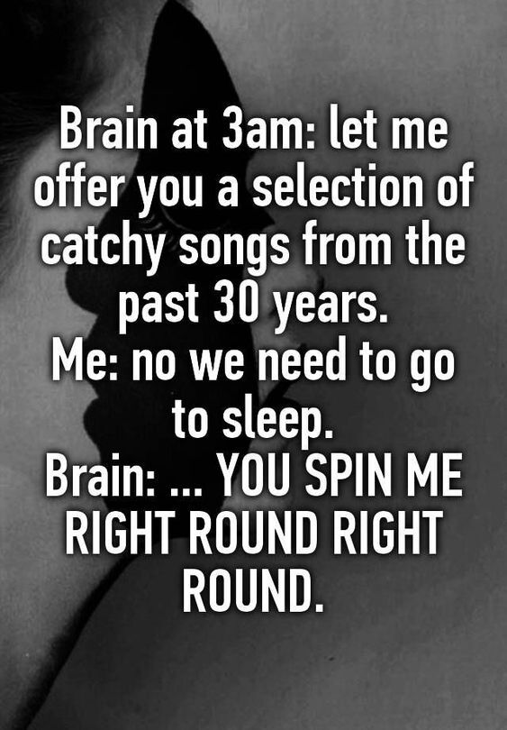 Can't Sleep Memes - catchy songs