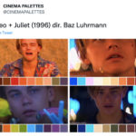 Color Palettes From Films - Romeo + Juliet