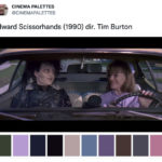 Color Palettes From Films - Edward Scissorhands