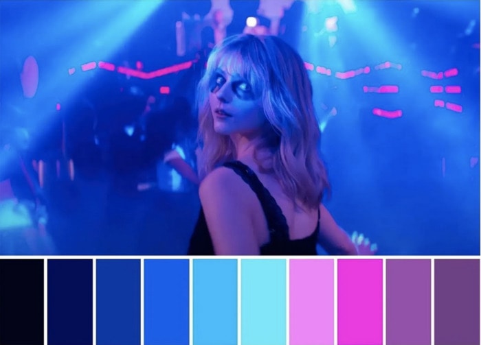 Color Palettes From Films - Last Night in SoHo