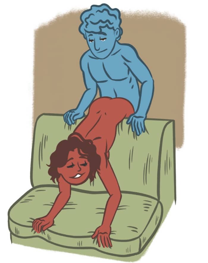 Sex Positions On The Couch