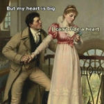 Dirty Memes - a big heart