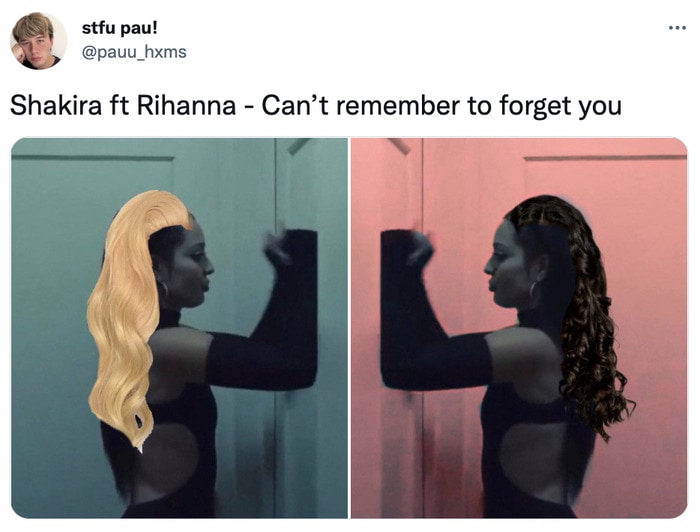 Euphoria Memes - maddy as shakira rihanna