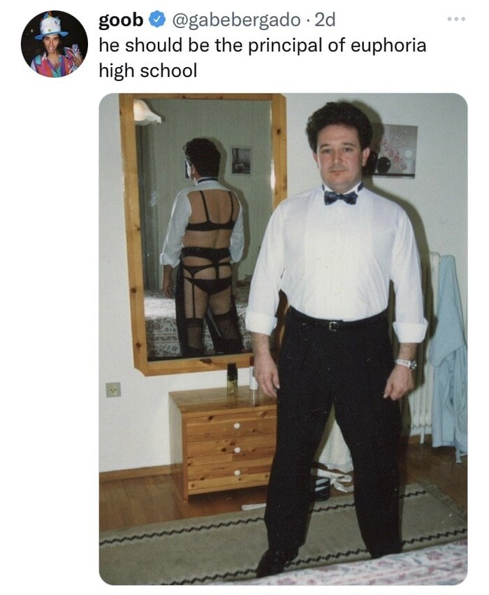 Euphoria Memes - principal at euphoria high