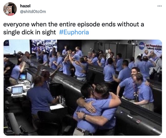 Euphoria Memes - everyone hugging