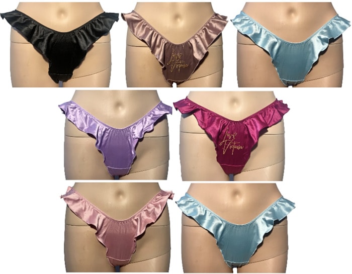 French Cut Lingerie - Victoria's Secret Ruffle Panties