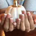 French Tip Nails - white