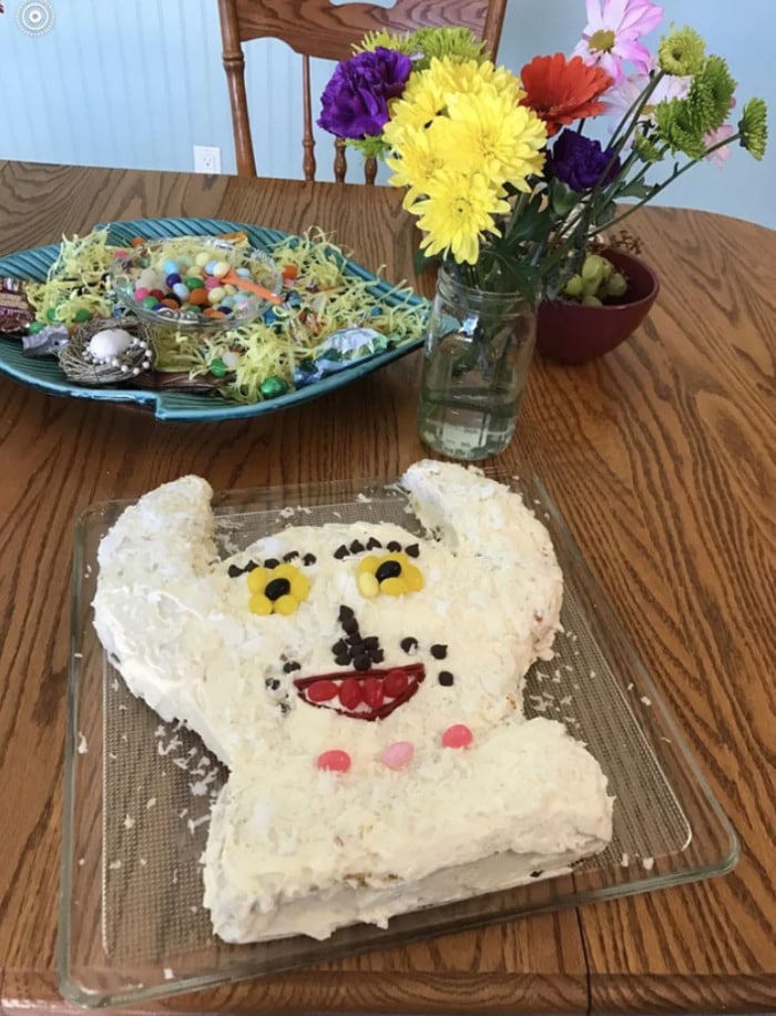 Funny Cakes - Easter bunny horror cake