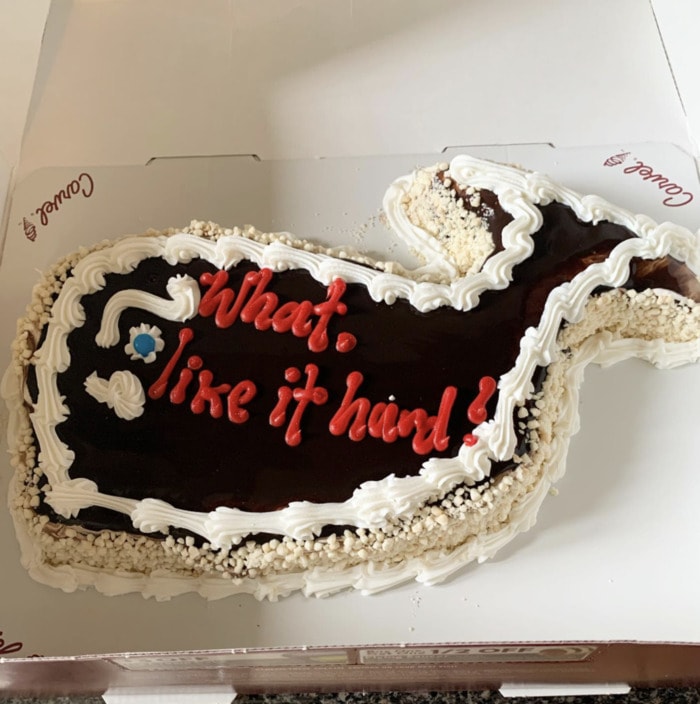 Funny Cakes - What, like it's hard? whale cake
