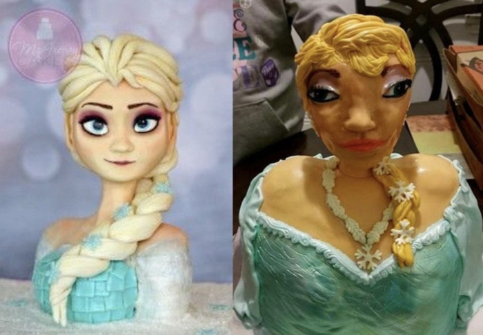 Funny Cakes - Elsa cake