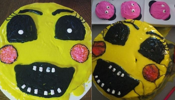 Funny Cakes - Smiley Face Melted