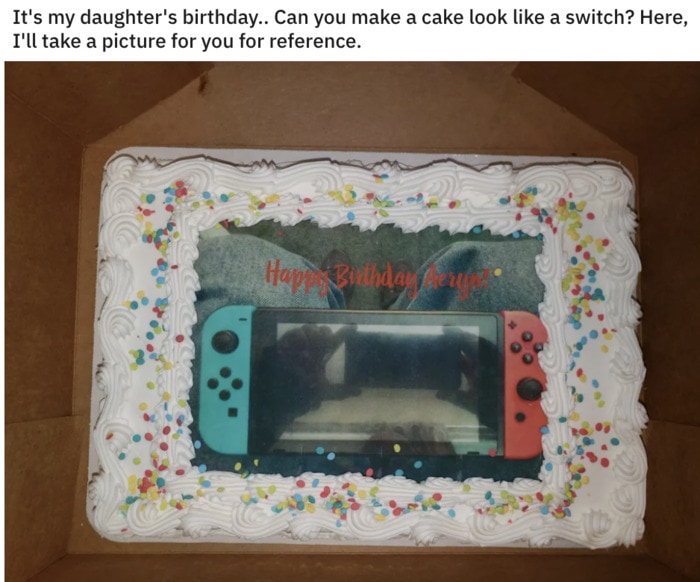 Funny Cakes - Nintendo Switch Reflection Cake