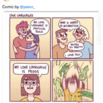 Love Memes - comic about physical touch love language