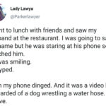 Love Memes - staring at his phone story