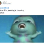 Love is Blind Tweets - crop top