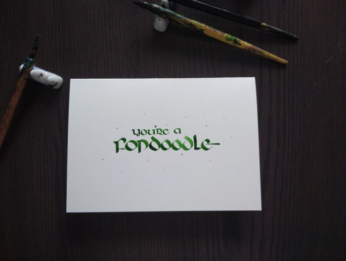 Old Timey Insults - You're a fopdoodle