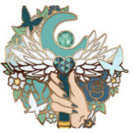 Pisces Gifts - Neptune enamel pin