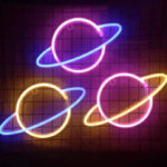 Pisces Gifts - Neptune neon signs