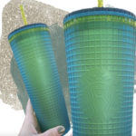 Starbucks Spring Cups 2022 - Green Blue Studded Tumbler