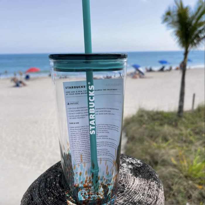 Starbucks Cup 2022 Anniversary Mermaid of the Sea Glass Tumbler