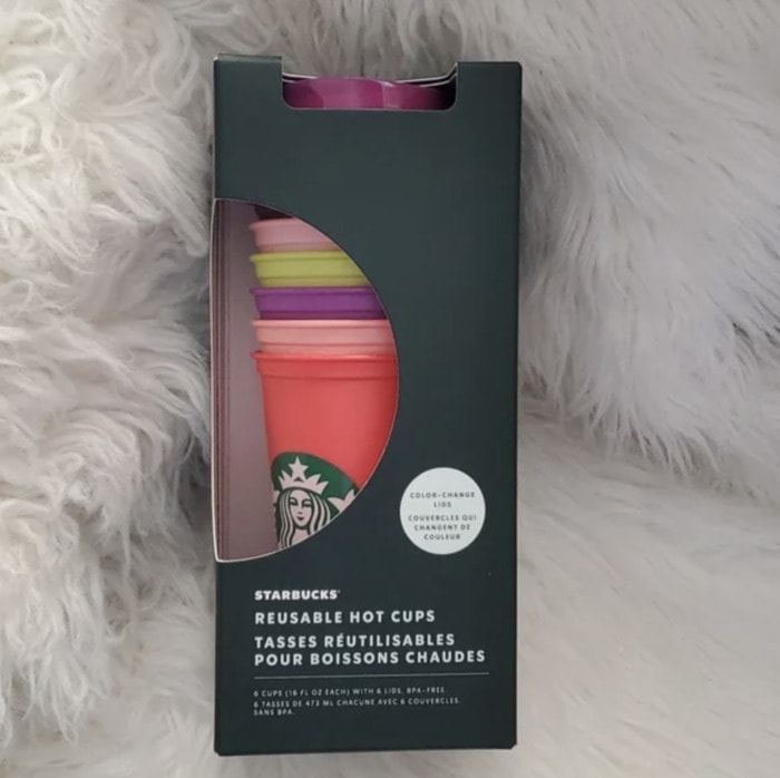 Starbucks Reusable Hot Cups And Tumbler on Mercari  Starbucks drinks,  Starbucks drinks recipes, Starbucks