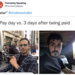 Tinder Swindler Tweets Memes - before and after getting paid
