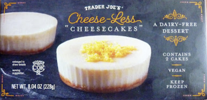 Trader Joe's Cake - Cheese Less Cheesecake