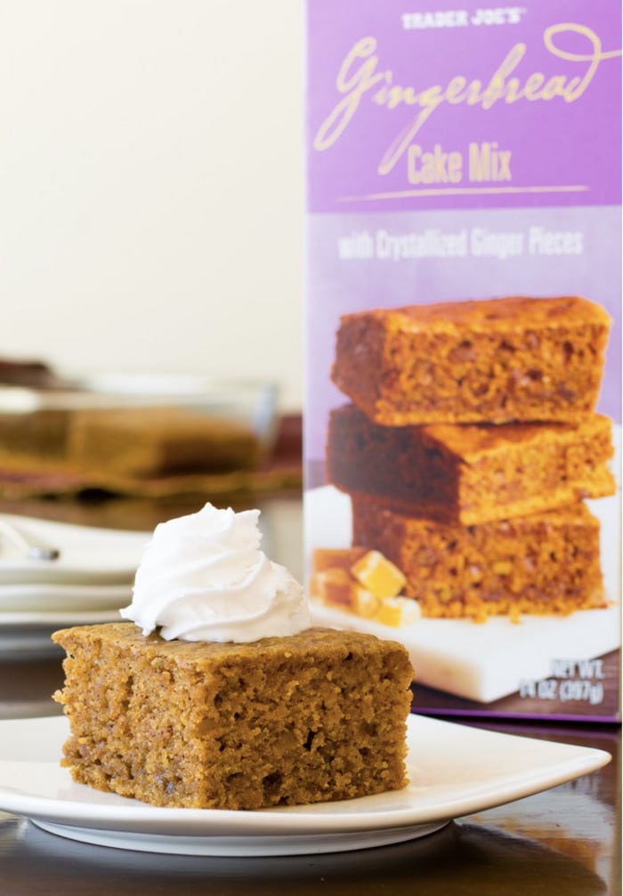 Trader Joe's Cake - Gingerbread Cake Mix