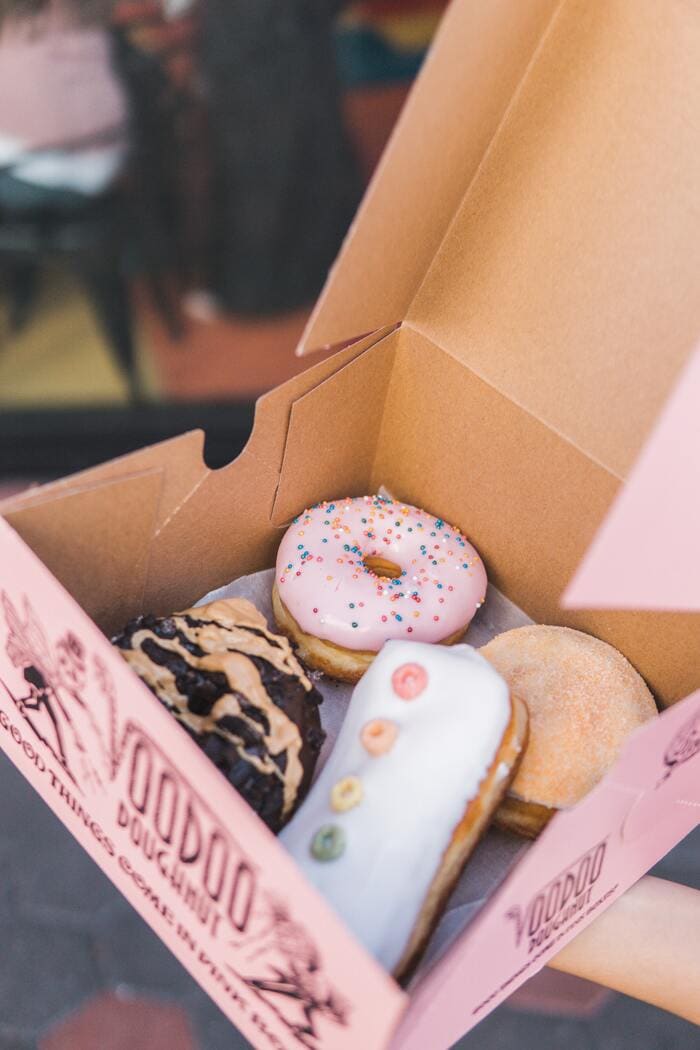 Why Are Donut Boxes Pink - Voodoo Doughnuts Box