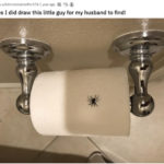 April Fool's Jokes - bug on toilet paper