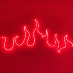 Aries Gifts - flame neon sign